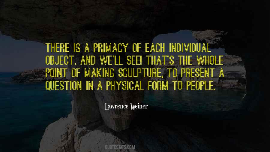 Primacy Quotes #15251