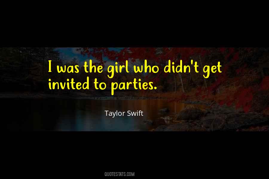 Quotes About Party Girl #1661071