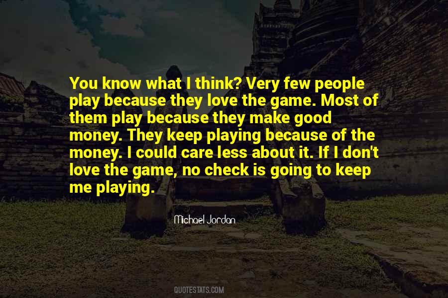 Quotes About Love Of Money #174327