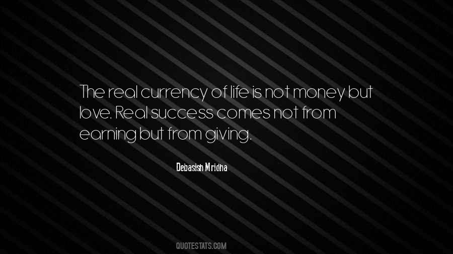 Quotes About Love Of Money #18688