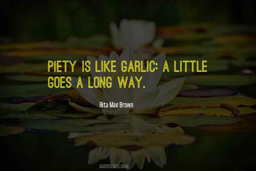 Quotes About Garlic #397617