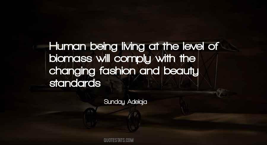 Quotes About Standards Of Living #1367448
