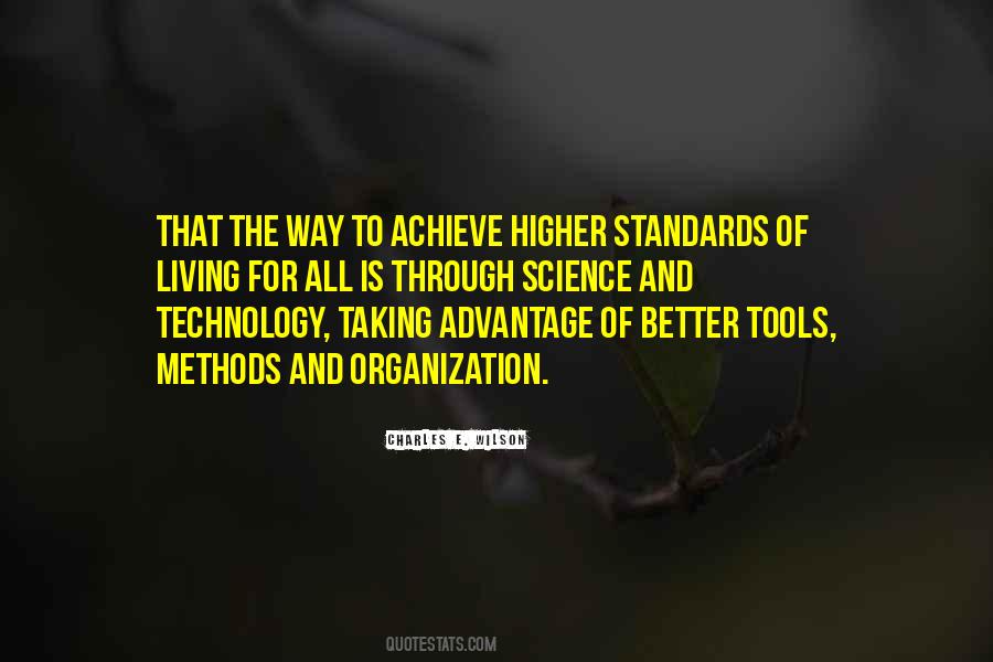 Quotes About Standards Of Living #871469