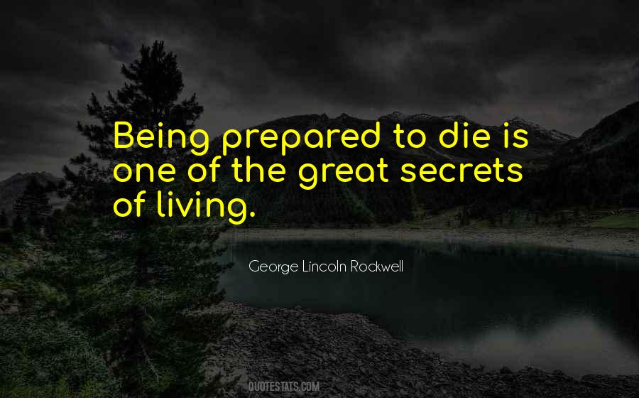 Quotes About Living Great #105121