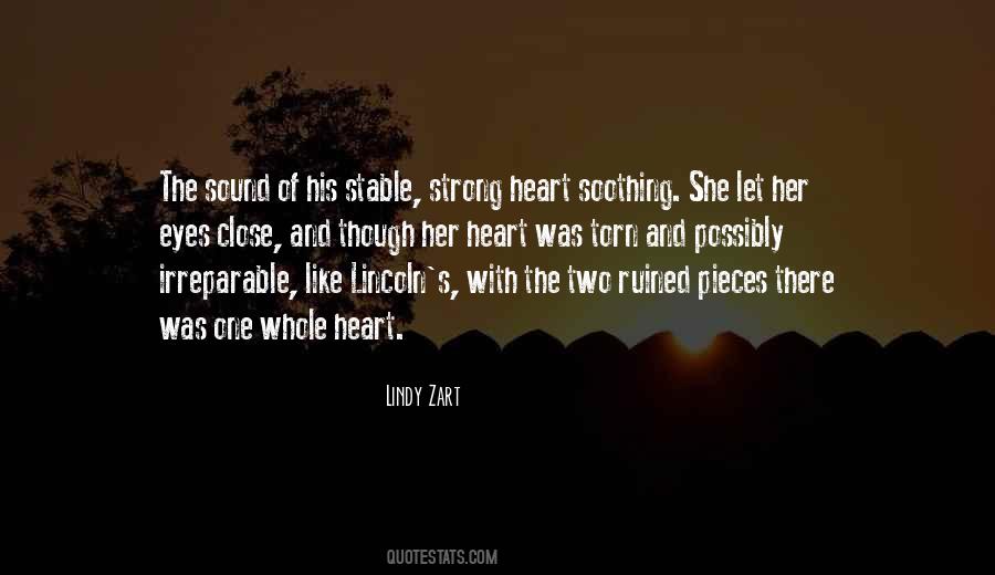 Quotes About Torn Heart #1103118