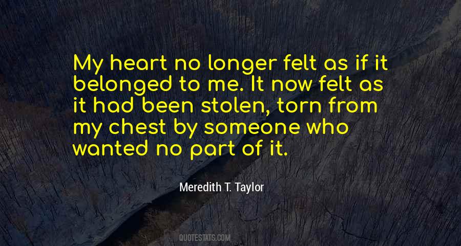 Quotes About Torn Heart #1610487