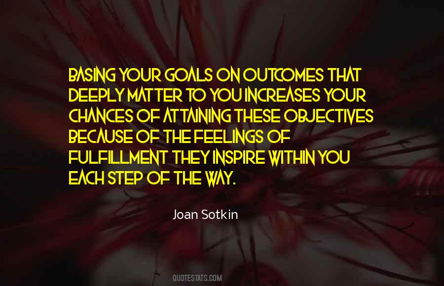 Quotes About Attaining Goals #1216314