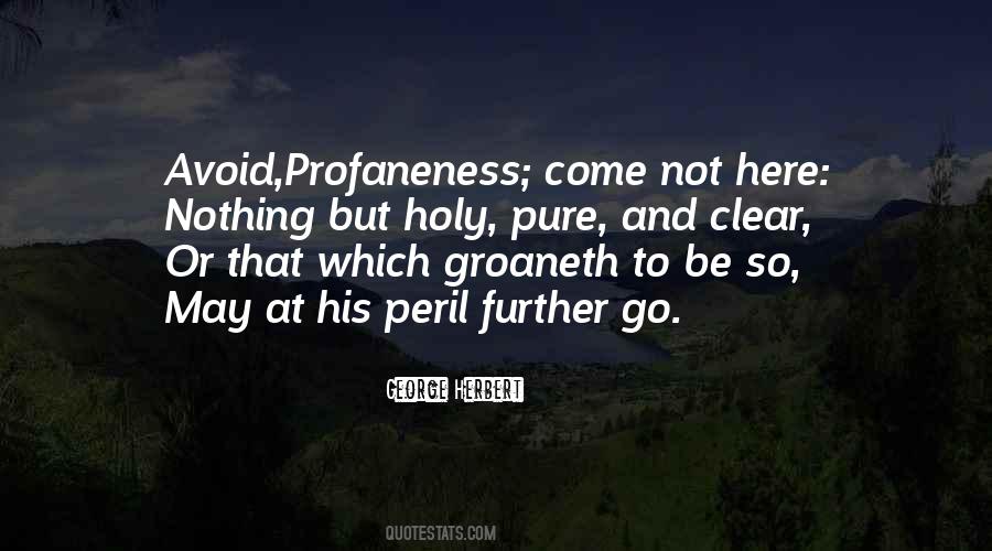 Profaneness Quotes #78877