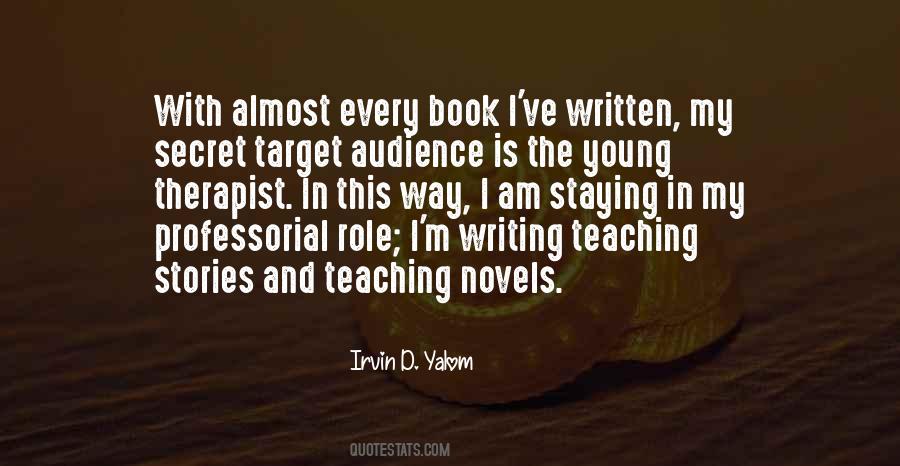 Professorial Quotes #75231