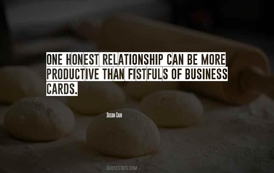 Quotes About Doing Honest Business #266001