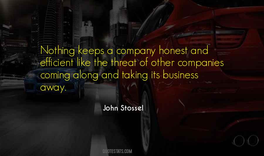 Quotes About Doing Honest Business #282456