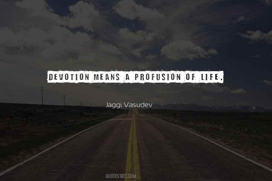 Profusion Quotes #1383819