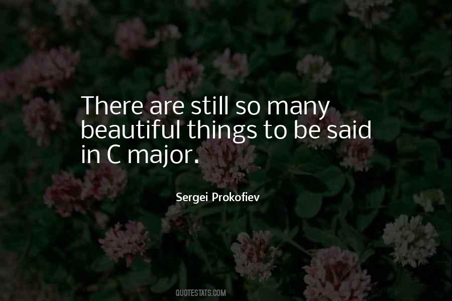 Prokofiev's Quotes #355288