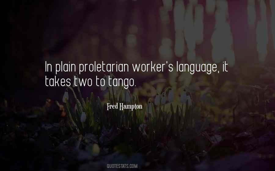 Proletarian Quotes #200172