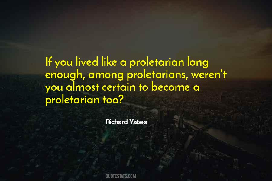 Proletarian Quotes #604031
