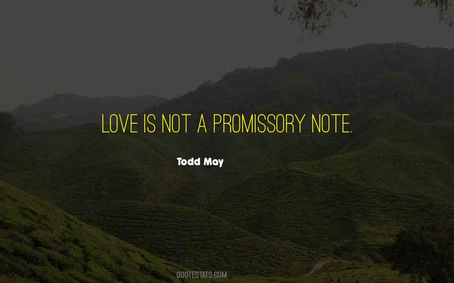 Promissory Quotes #1187395