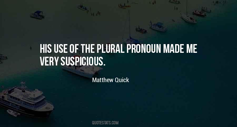 Pronoun Quotes #588079
