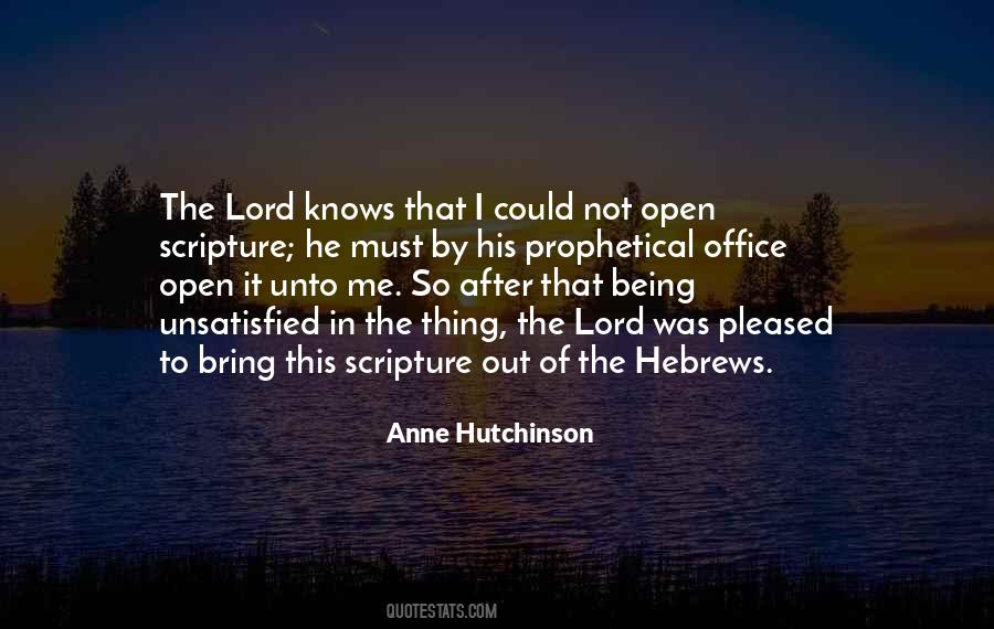 Prophetical Quotes #1385013