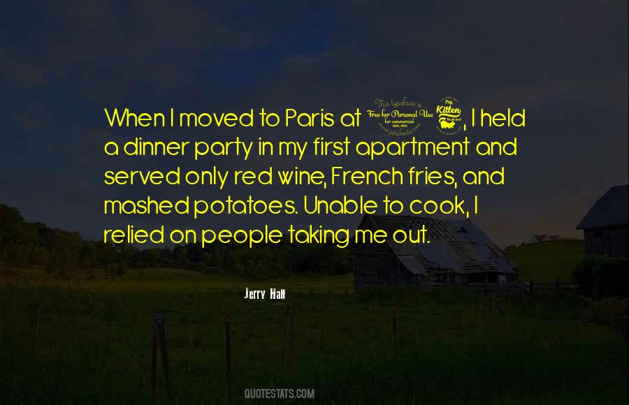 Quotes About A Dinner Party #1328900