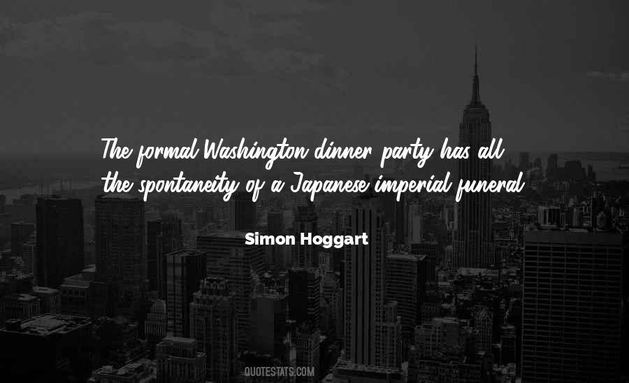 Quotes About A Dinner Party #185763