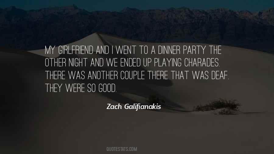 Quotes About A Dinner Party #611165