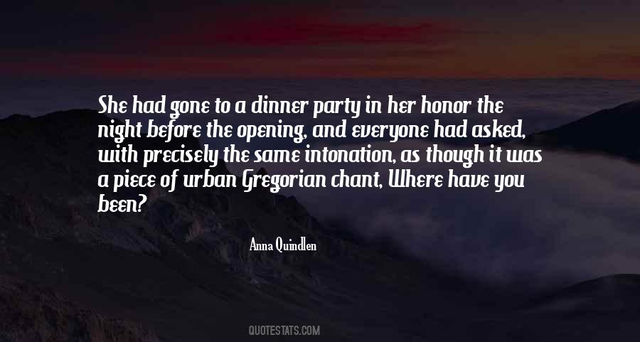 Quotes About A Dinner Party #841025