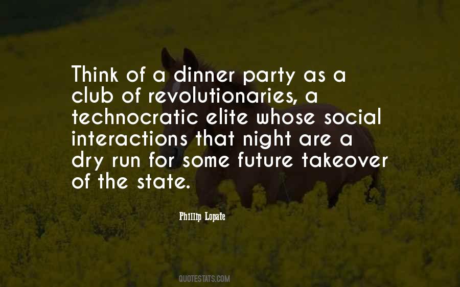 Quotes About A Dinner Party #946225