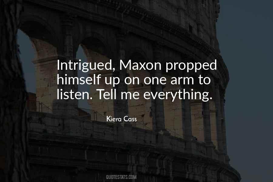 Propped Quotes #995301