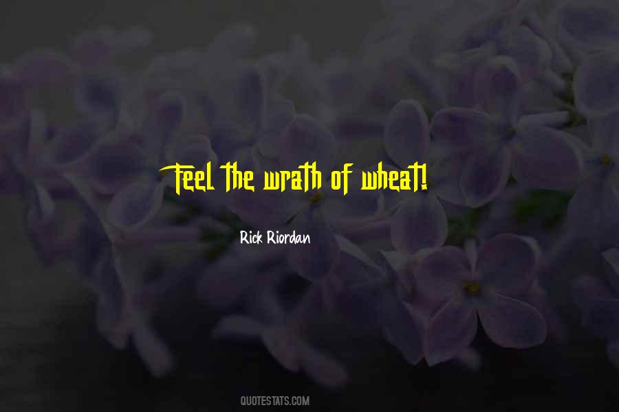 Quotes About Wrath #1377537