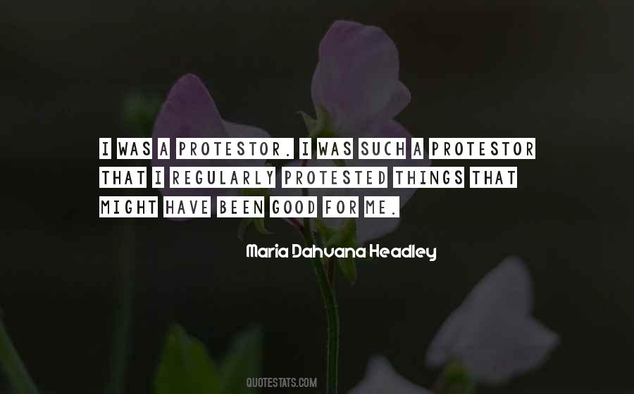 Protestor Quotes #736076