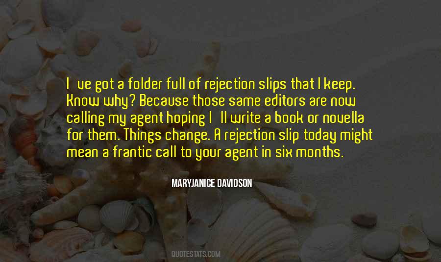 Quotes About Slips #1088079