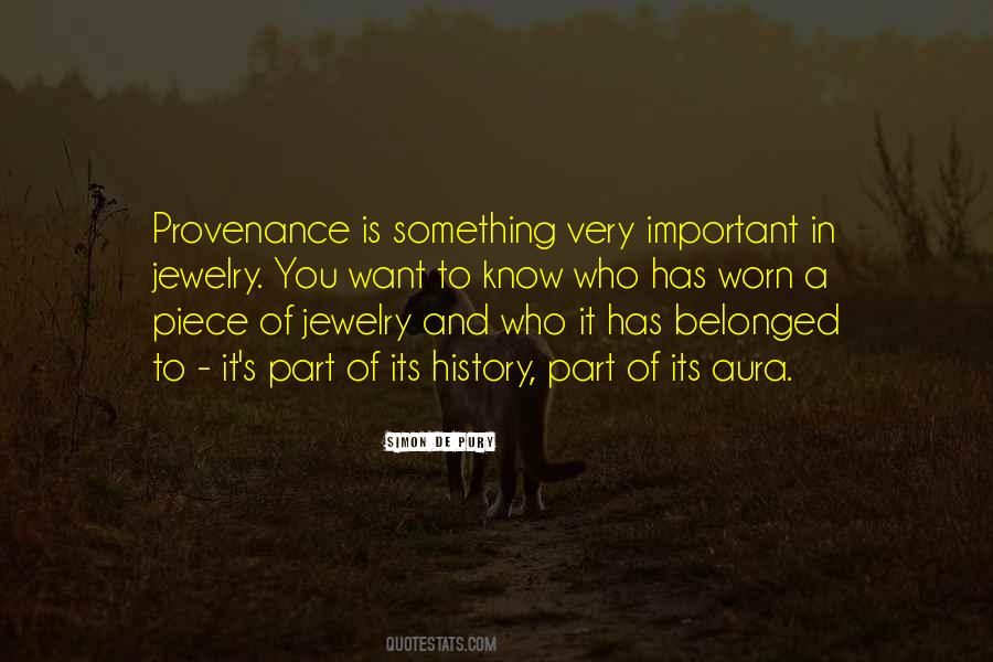 Provenance Quotes #1664526