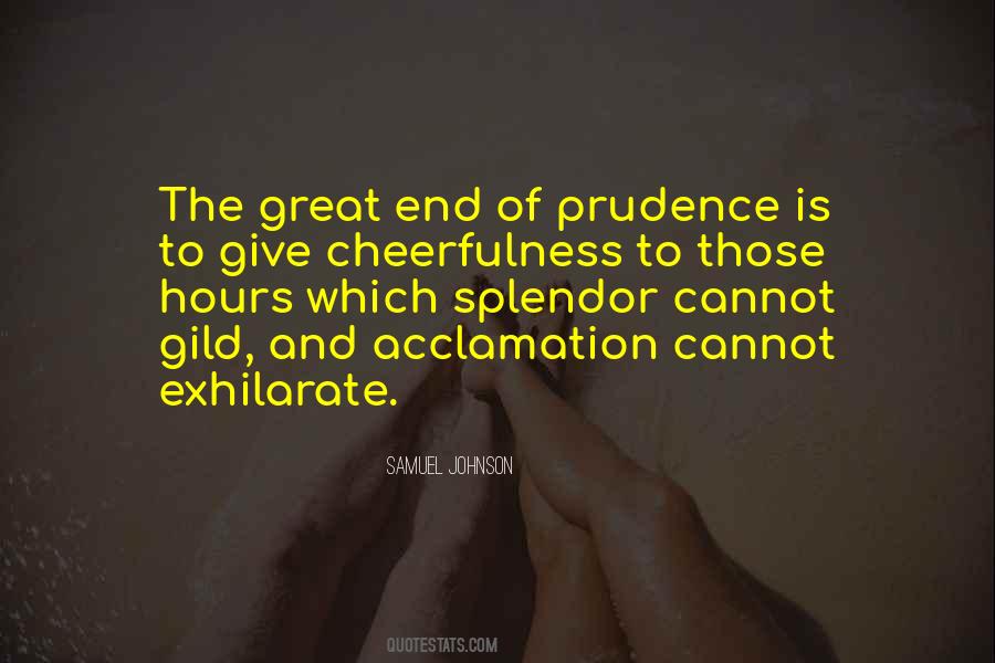 Prudence's Quotes #157957