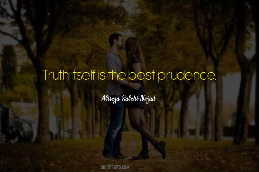 Prudence's Quotes #161425