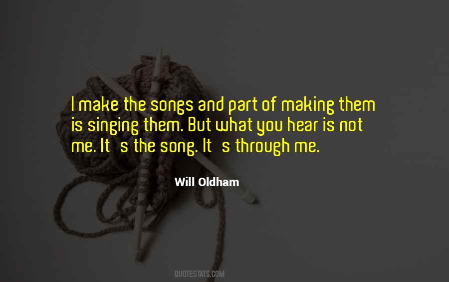 Quotes About Songs And Singing #266545