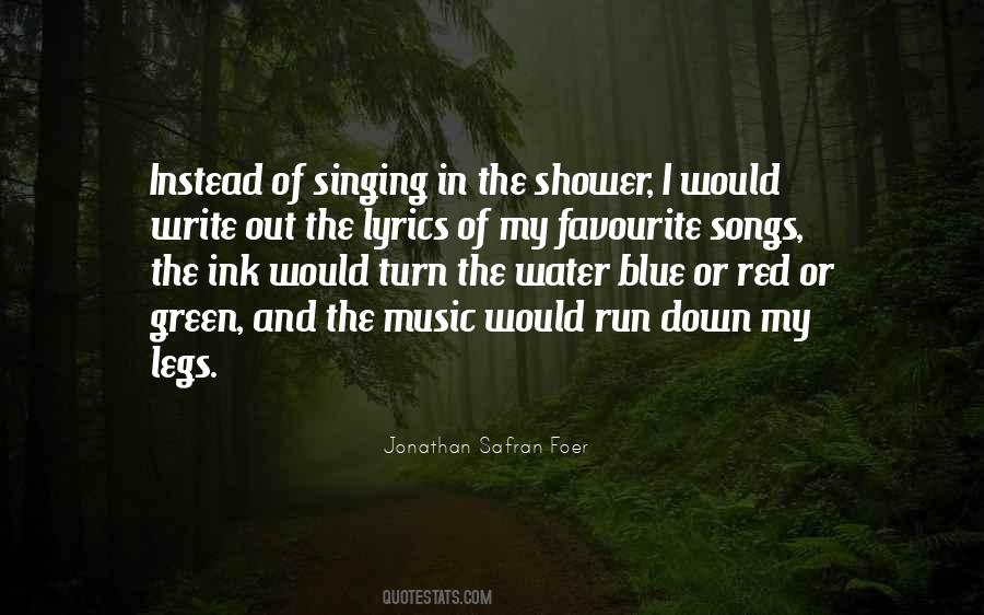 Quotes About Songs And Singing #321582