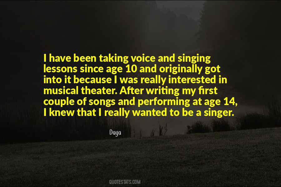 Quotes About Songs And Singing #617617