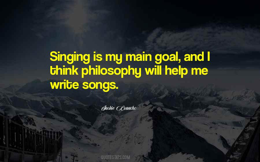 Quotes About Songs And Singing #776887