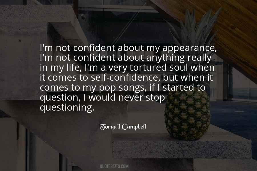 Quotes About Not Confident #1076120