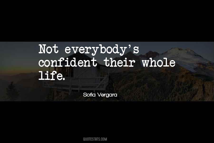 Quotes About Not Confident #131462