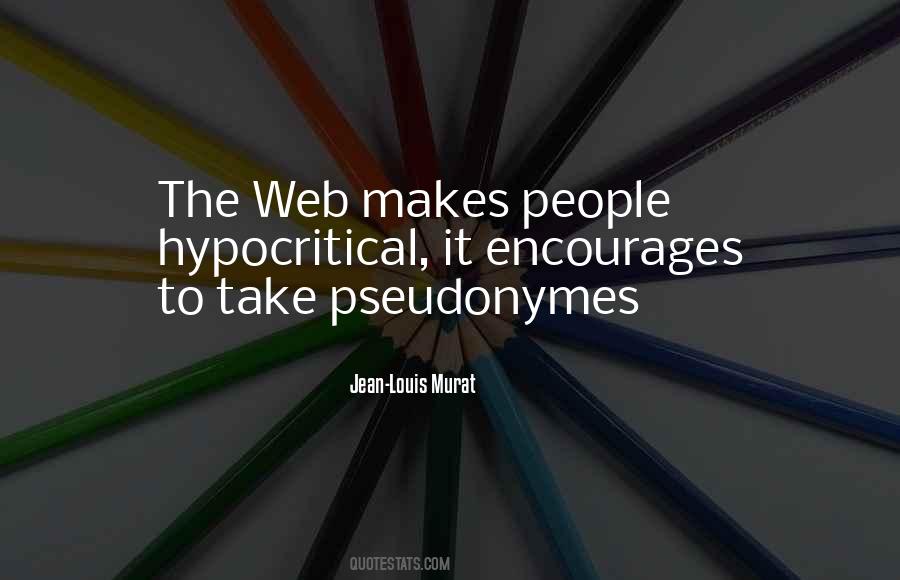 Pseudonymes Quotes #76778