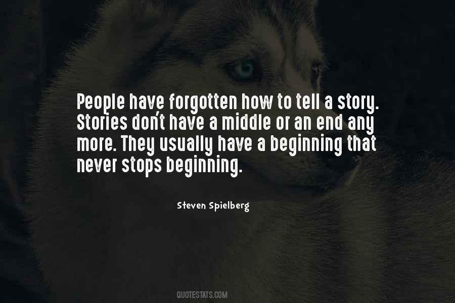 Quotes About Beginning A Story #1036503