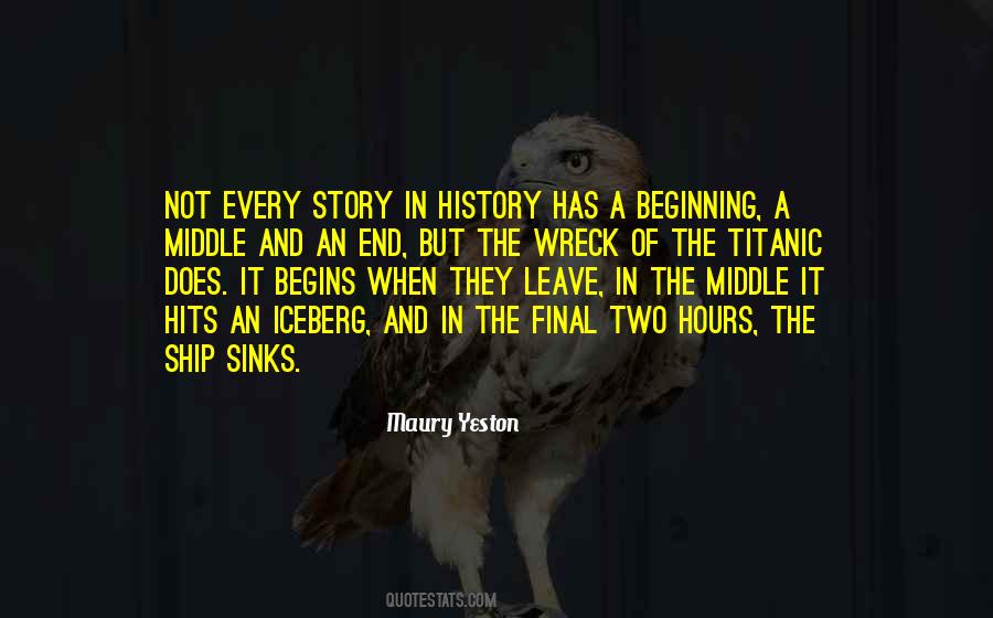 Quotes About Beginning A Story #1138530