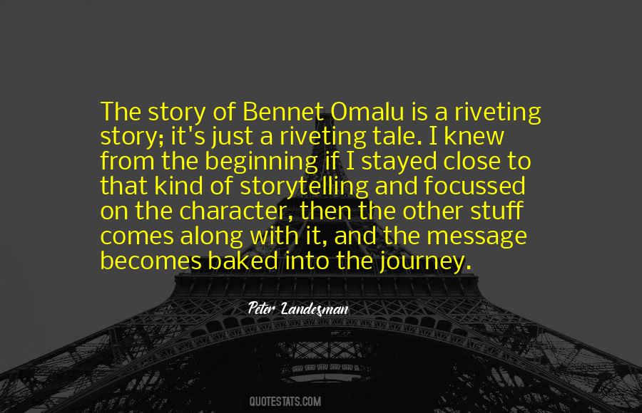 Quotes About Beginning A Story #199170