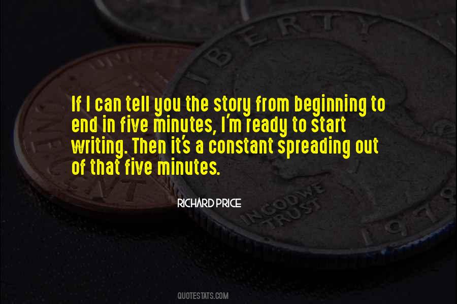 Quotes About Beginning A Story #253968
