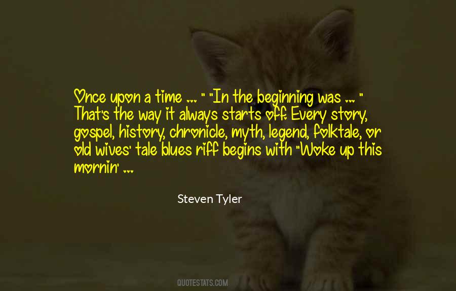 Quotes About Beginning A Story #471320