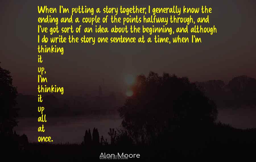 Quotes About Beginning A Story #695574