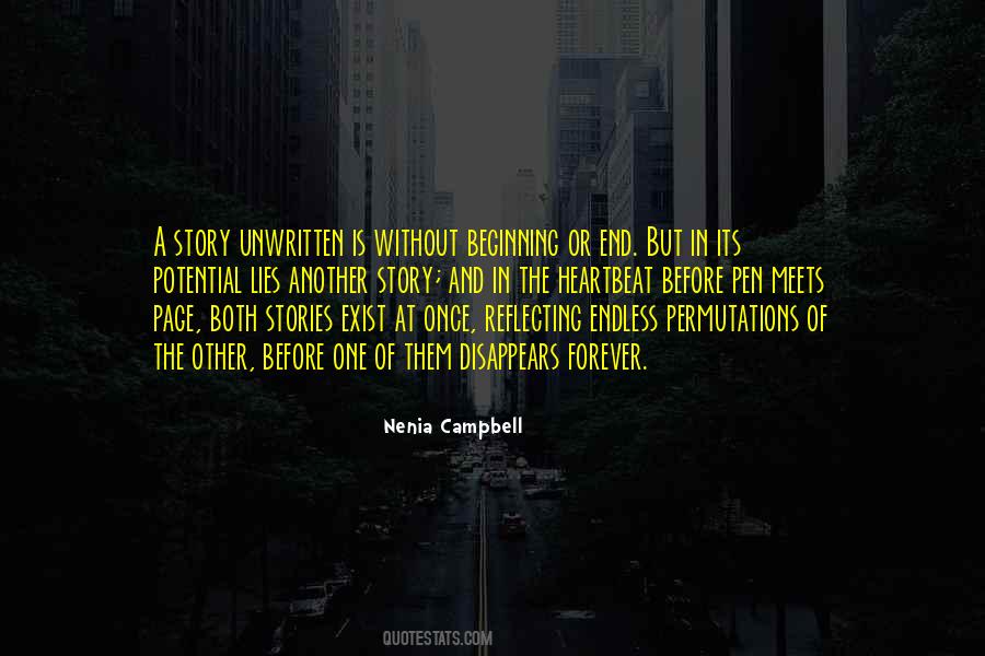 Quotes About Beginning A Story #739854