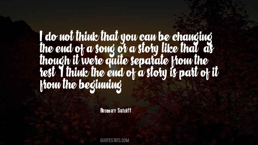Quotes About Beginning A Story #835197