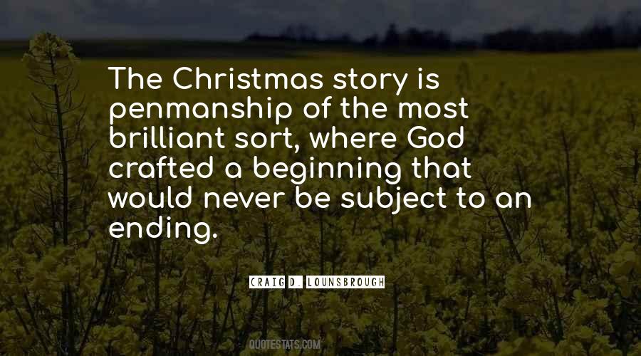 Quotes About Beginning A Story #949411